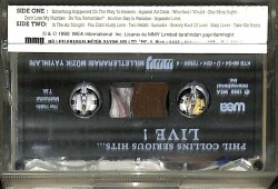 Phil Collins - Serious Hits Kaset (İkinci El) KST25412 - 2