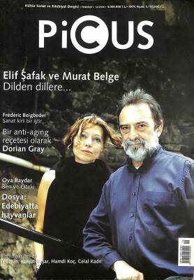 Picus Dergisi Temmuz 12 2004 Kenan Işıkın Kütüphanesi - Elif Şafak - Murat Belge Dilden Dillere NDR81635 - 1