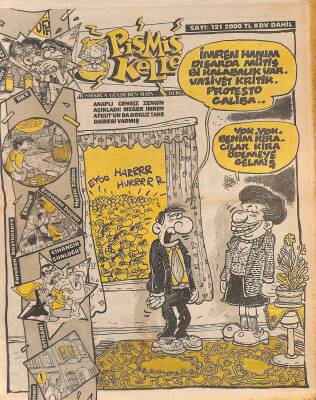 Pişmiş Kelle Mizah Dergisi 19 Haziran 1992 Sayı121 NDR81344 - 1