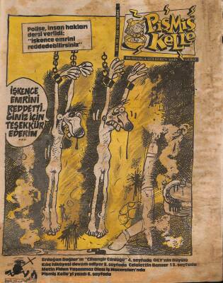 Pişmiş Kelle Mizah Dergisi Sayı102 1992 NDR21008 - 1