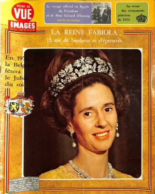 Point De Vue Images Du Monde 19 Decembre 1975 - La Reine Fabiola NDR84995 - 1