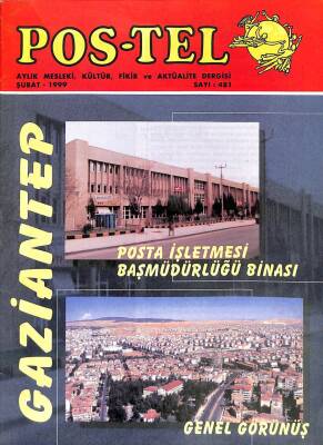 POS-TEL AYLIK MESLEKİ,KÜLTÜR,FİKİR VE AKTÜALİTE DERGİSİ ŞUBAT 1999 SAYI481 DRG206 - 1