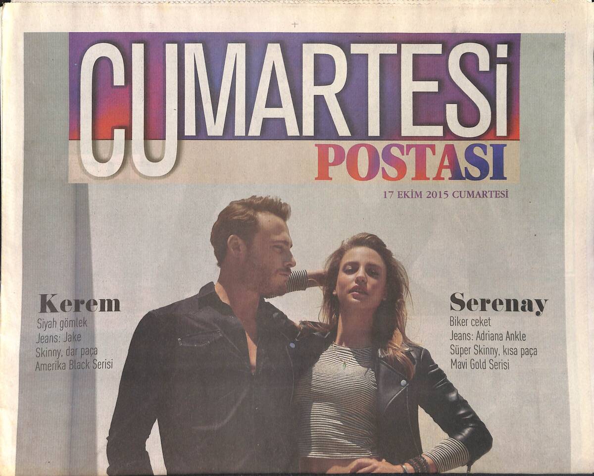 Posta Gazetesi Cumartesi Eki 17 Ekim 2015 - Candice Marilyn Oldu - Deniz Seki'nin Kardeşi: Ben Ablama O Bana Hayran GZ154745 - 1