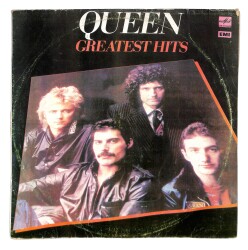 Queen - Greatest Hits LP Plak Kabı * Sadece Plak Kabıdır * (10/8) PLK24386 - 1