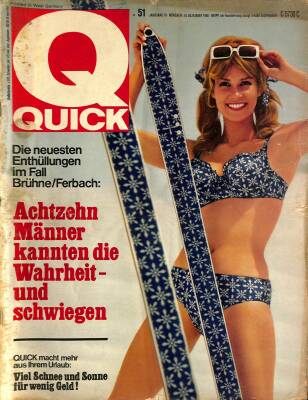 Quick 18 Dezember 1966 - Vera Brühne, Margot Eskens, Christa Altig, Kaiser Soraya, Hans Tilkowski NDR85242 - 1