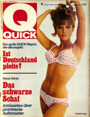 Quick 9 October 1966 - Locelyn Lane, Inge Meisel, Grit Böttcher , Filmstar Elke NDR85240 - 1