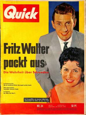 Quick Magazine 23 August 1958 - Fritz Walter, Grace Kelly NDR85490 - 1