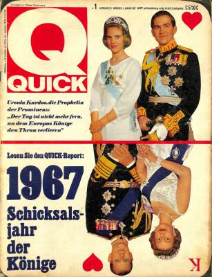 QUICK Nr. 1 1 Januar 1967 - Anatol Aber Intimitaten NDR83602 - 1