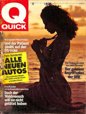 QUICK Nr. 12 11 Marz 1976 - Jeannette Travers, Für Prinz Bernhard Und Seine Königib Juliana NDR83719 - 1