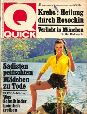 QUICK Nr. 14 3 April 1968 - Krebs Heilung Durch Resochin NDR83528 - 1