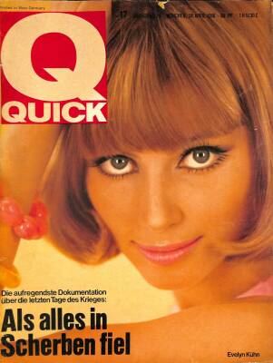 QUICK Nr 17 24 April 1966 - Kapak Evelyn Kühn, Julie Christie NDR83911 - 1