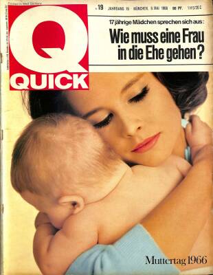 QUICK Nr. 19 8 Mai 1966 - Joan Baez, Sandra NDR83669 - 1