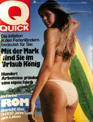 QUICK Nr. 21 15 Mai 1975 - Jackson Tate, Vatter Hans NDR83706 - 1