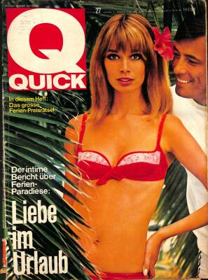 QUICK Nr. 27 4 Juli 1965 - Der Imtime Bericht Uber Ferien Paradiese Liebe Im Urlaub NDR83523 - 1