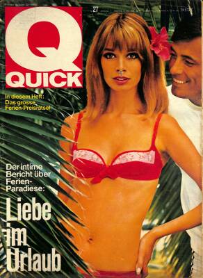 QUICK Nr 27 4 Juli 1965 - Günter Karweina , Elke Sommer NDR84125 - 1