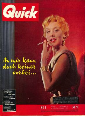 QUICK Nr 3 18 Januar 1958 - Liz Taylor, Sylvia Casablan NDR84157 - 1