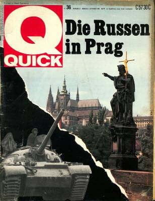 QUICK Nr. 36 4 September 1968 - Panja Jürgens, Margaret Und Tony Auf Der Fahrt Zum Mond NDR83681 - 1