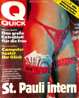 QUICK Nr. 38 15 September 1983 - Senta Berger, Heinz Georg Kramm NDR83694 - 1