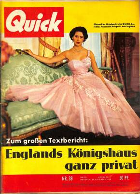 QUICK Nr. 38 20 September 1958 - Sophia Loren, Prinzessin Margaret NDR83634 - 1