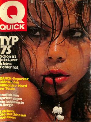 QUICK Nr. 39 13 September 1975 - Uschi Zech, Lynn Fromme NDR83684 - 1