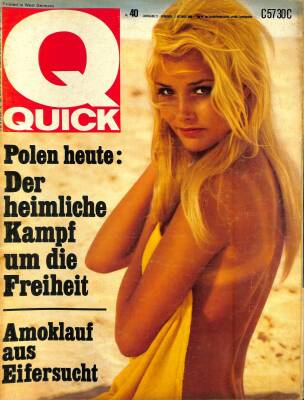 QUICK Nr. 40 2 October 1968 - Franz Imber, Florinda Bolkan NDR83667 - 1