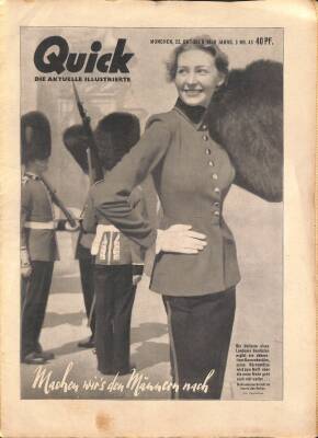 QUICK Nr. 43 22 Oktober 1950 - Tyrone Pover, Linda Christian NDR83887 - 1