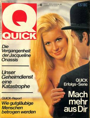 QUICK Nr. 46 13 November 1968 - Soraya Und Die Flasche NDR83600 - 1