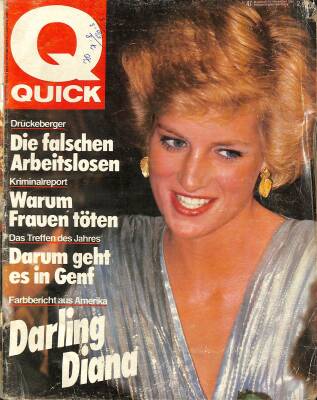 QUICK Nr. 47 14 November 1985 - Kapak Daina, Die Letzten 24 Stunden Der Monroe NDR83660 - 1