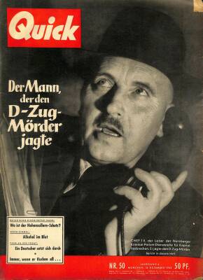 QUICK Nr. 50 13 Dezember 1953 - Mörder Jagte, Marella Carraciolo NDR83618 - 1