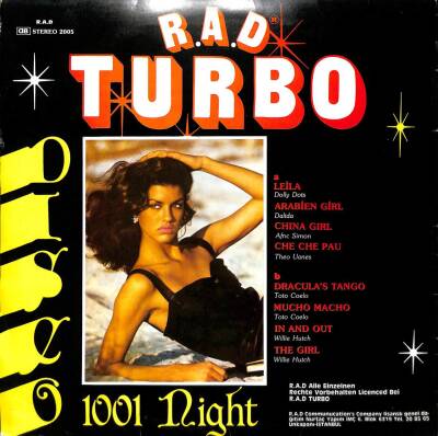 R.A.D. Turbo - Disco 1001 Night Turkey (109) PLK17447 - 2