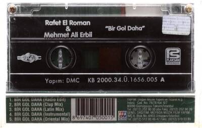 Rafet El Roman Mehmet Ali Erbil *Bir Gol Daha* Kaset KST8060 - 2