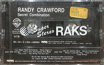 Randy Crawford - Secret Combination Kaset (Sıfır) KST24516 - 2