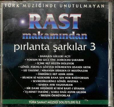 Rast Makamından - Pırlanta Şarkılar 3 (Sıfır Ürün) CD Müzik CD3095 - 7