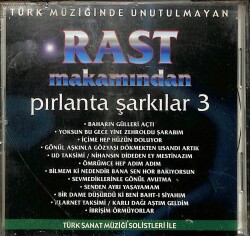 Rast Makamından - Pırlanta Şarkılar 3 (Sıfır Ürün) CD Müzik CD3095 - 3