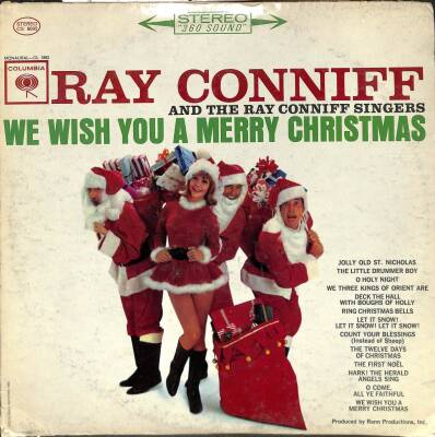 Ray Conniff And The Ray Conniff Singers – We Wish You A Merry Christmas 1962 (109) PLK17658 - 1