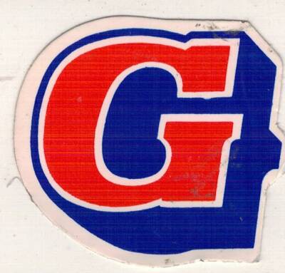 Retro G Harfli Sticker AKS1512 - 1