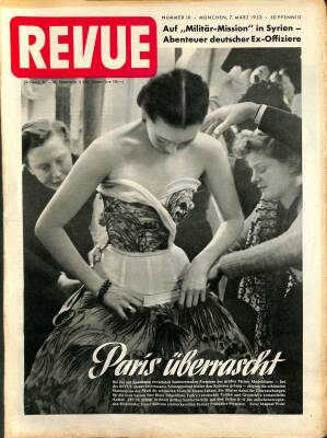 Revue Nr 10 7 Marz 1953 - Gina Lollobrigida, Silvia Pampanini, Antonella Lualdis, Nadia Gray NDR84079 - 1