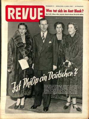 Revue Nr 14 4 April 1953 - fürstin Begüm, Ava Norring, Margrethe Rung NDR84039 - 1