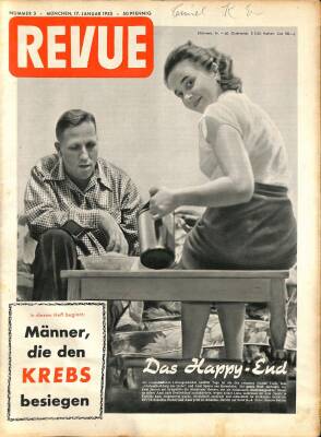 Revue Nr 3 17 Januar 1953 - Hannes Betzler, Elizabeth 2 , Hitler, Sonja Ziemann NDR84086 - 1