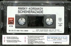 Rimsky Korsakov *Scheherazade* Kaset KST23549 - 2