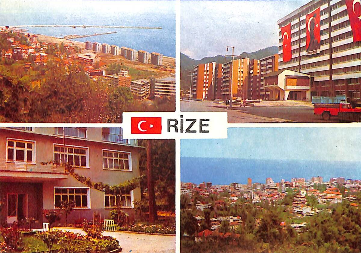 Rize Kartpostal (Küçük Boy) KRT21704 - 1