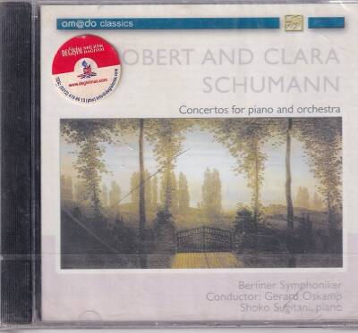 Robert And Clara Schumann - Concertos For Piano And Orchestra (Sıfır Ürün) CD Müzik CD865 - 7