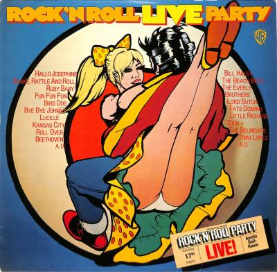 Rockn Roll Live Party (1974 - Almanya) LP - 1