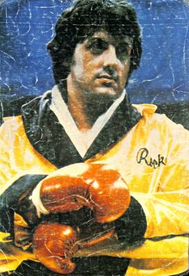 Rocky - Sylvester Stallone Büyükboy Kartpostal KRT9256 - 1