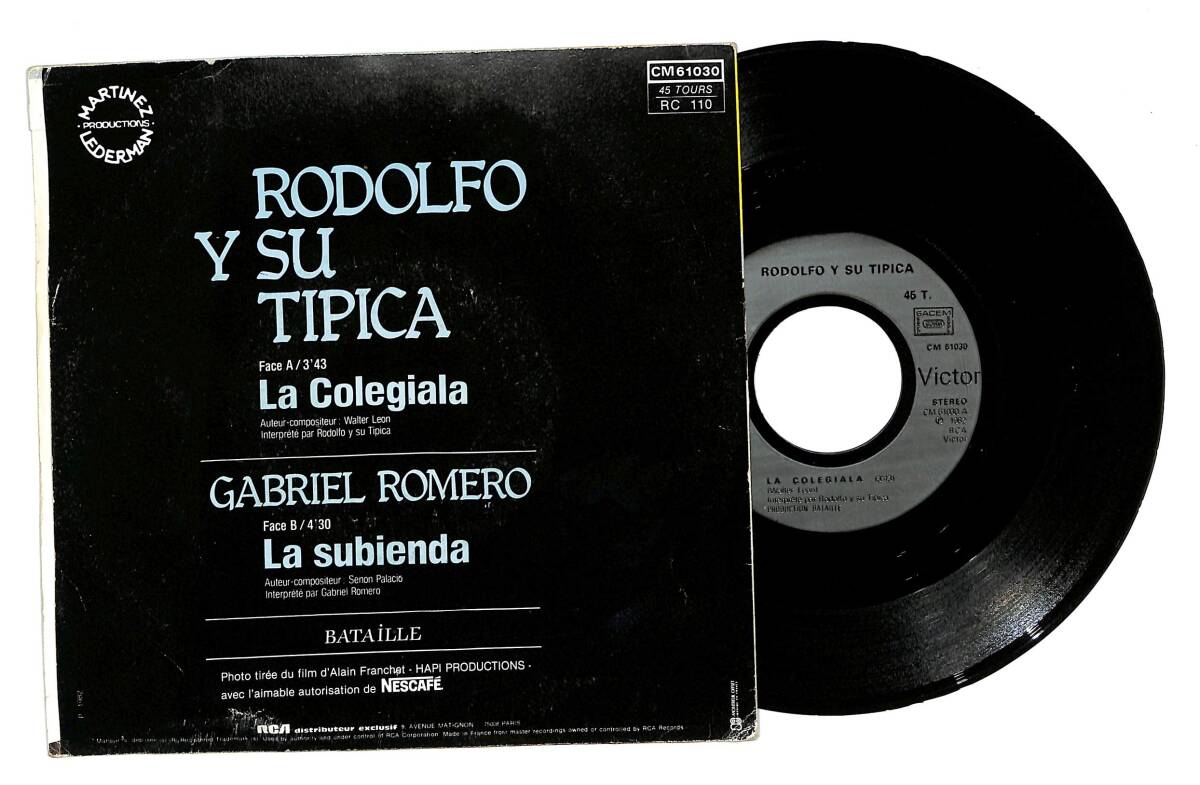 Rodolfo Y Su Tipica - La Colegiala PLAK (10/8) PLK25728 - 2