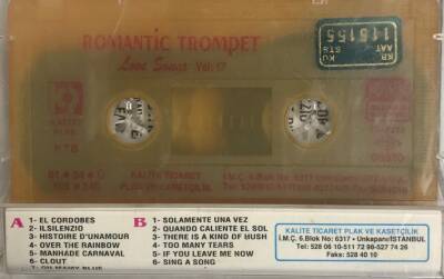 Romantıc Trompet *Love Songs Vol 17*Kaset KST7207 - 2