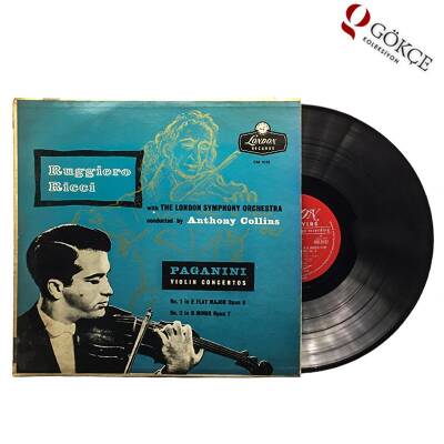 Ruggiero Ricci With The London Symphony Orchestra Conducted By Anthony Collins Paganini LP PLAK PLK937 - 1