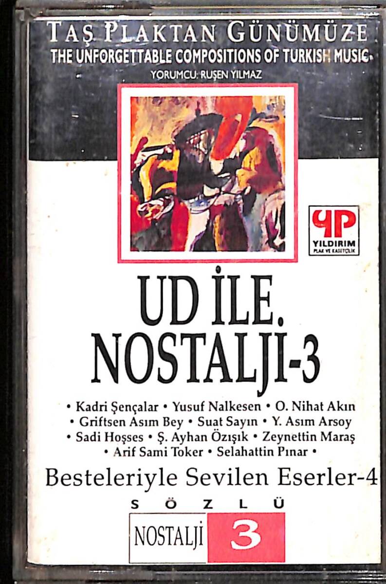 Ruşen Yılmaz - Ud İle Nostalji 3 Kaset (İkinci El) KST27667 - 1