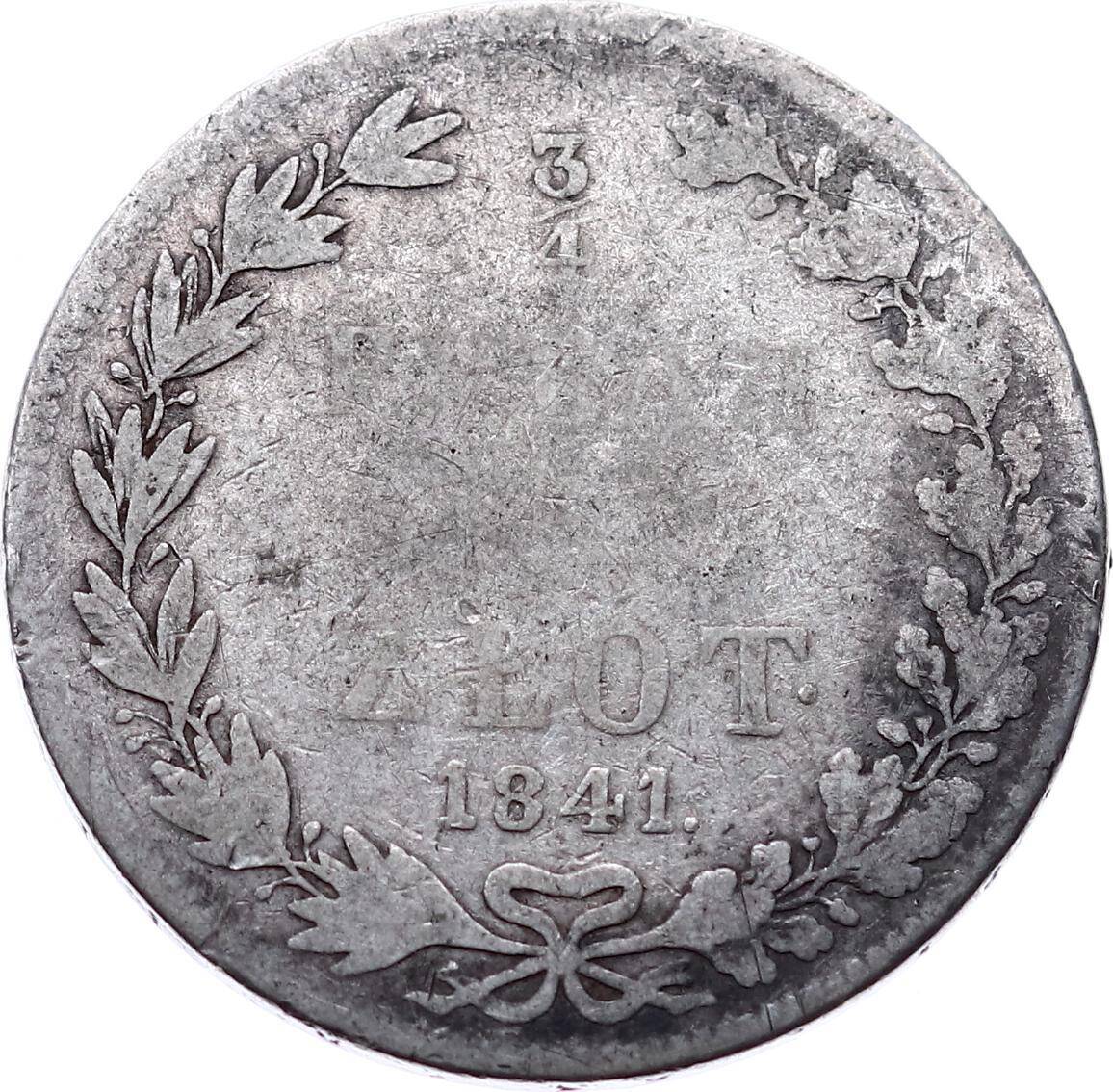 Rusya 5 Zlot (34 Ruble) 1841 *Polonya* Temiz YMP5988 - 1