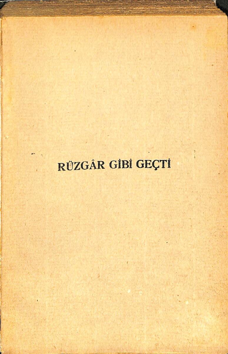 Rüzgar Gibi Geçti NDR89767 - 1